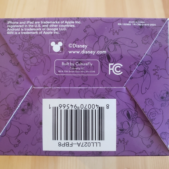 🌺HP!🌺 Disney's Stitch Light-Up Wireless Speaker 🎶 - Picture 7 of 9
